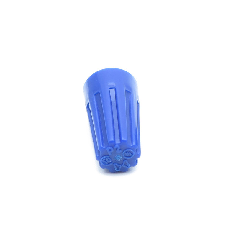 P2 Blue Spiral Spring Type Crimping Cap Terminal Wire Connector - 20PCS By Sales P2 Blue Spiral Spring Type Crimping Cap Terminal Wire Connector - 20PCS By Sales